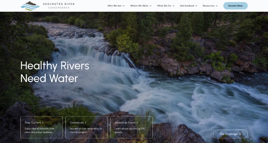 Deschutes River Conservancy in the work