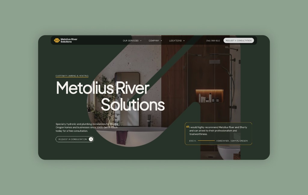Metolius River Solutions in the work
